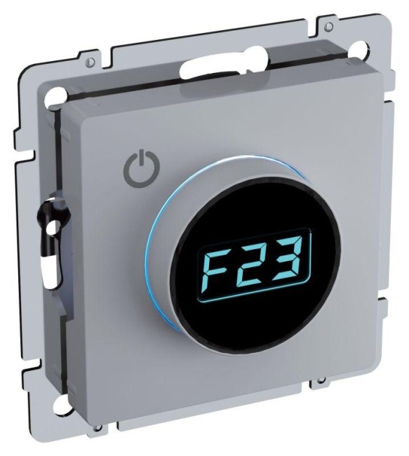 Термостат электронный с индик. BRITE СП IP20 ТС10-1-БрБ механизм бел. IEK BR-RT11-K01