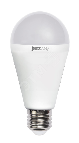 Лампа светодиодная LED 18вт E27 теплый белый матовая груша