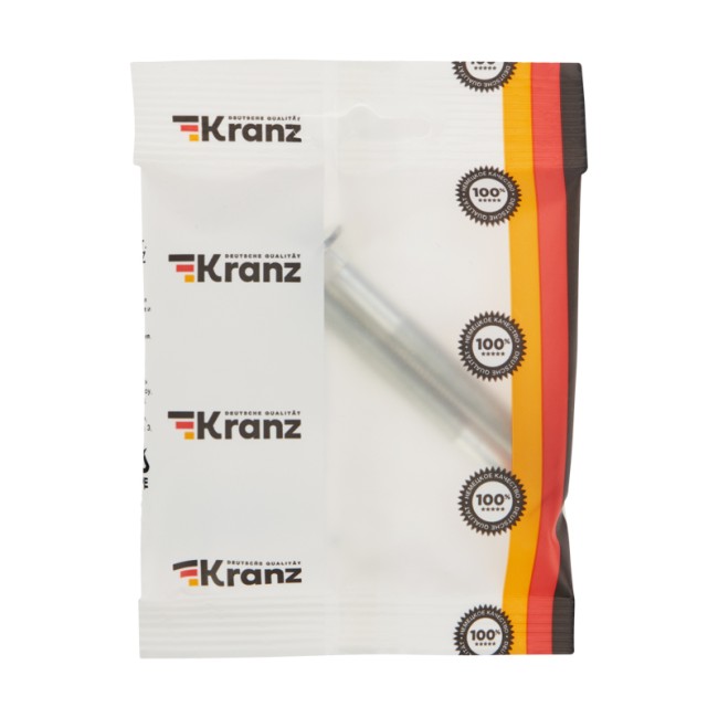 Болт мебельный KRANZ DIN 603, 8х70,  пакет (2шт.)