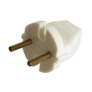 Вилка электрич. без заземл. 6А 250В IP20 бел. без кембр. БЕЛТИЗ В6-004 Вилка электрич. без заземл. 6А 250В IP20 бел. без кембр. БЕЛТИЗ В6-004