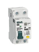 Выключатель автоматический дифференциального тока (АВДТ) 1P+N 6А 30мА AC х-ка C ДИФ-103 6кА DEKraft 16309DEK Выключатель автоматический дифференциального тока (АВДТ) 1P+N 6А 30мА AC х-ка C ДИФ-103 6кА DEKraft 16309DEK