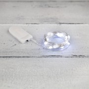 Гирлянда Роса с крупными каплями 2 м, 20 LED, белое свечение, 2хCR2032 в комплекте NEON-NIGHT Гирлянда Роса с крупными каплями 2 м, 20 LED, белое свечение, 2хCR2032 в комплекте NEON-NIGHT