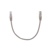 Патч-корд U/UTP, CAT 5e, RJ45-RJ45, 26AWG, LSZH, серый, 0,3м REXANT Патч-корд U/UTP, CAT 5e, RJ45-RJ45, 26AWG, LSZH, серый, 0,3м REXANT