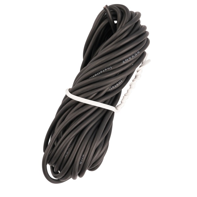 Провод автомобильный ПГВА/ПВАМ REXANT 1х1,50 мм черный, мини-бухта 5 метров