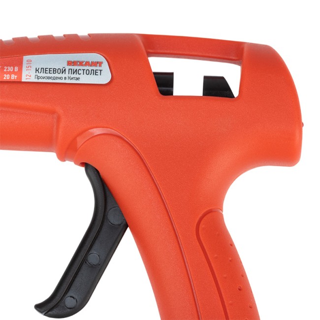 Пистолет клеевой, 20Вт, Ø7мм, ЭКСПЕРТ, блистер REXANT