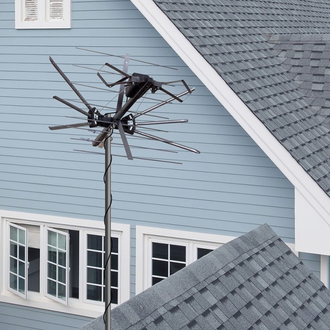 ТВ антенна наружная «Активная» для цифрового ТВ DVB-T2, RX-401 REXANT ТВ антенна наружная «Активная» для цифрового ТВ DVB-T2, RX-401 REXANT