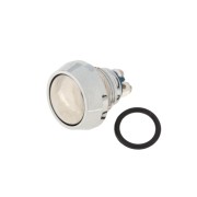 Кнопка антивандальная Ø12 Б/Фикс (2с винт) OFF-(ON) сфера (A12-A3) REXANT Кнопка антивандальная Ø12 Б/Фикс (2с винт) OFF-(ON) сфера (A12-A3) REXANT