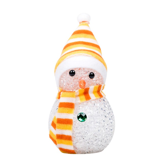 Фигура светодиодная Снеговик 17см, RGB Фигура светодиодная Снеговик 17см, RGB