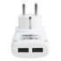Адаптер питания 220В + 2  USB REXANT RX-17