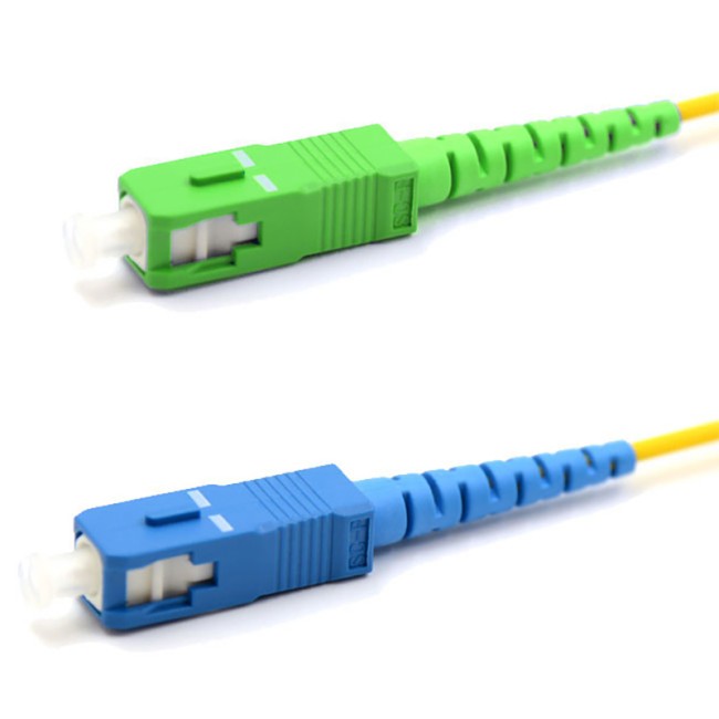 Патч-корд оптический переходной (SM), 9/125 (OS2), SC/APC-SC/UPC, (Simplex), LSZH, 5м REXANT