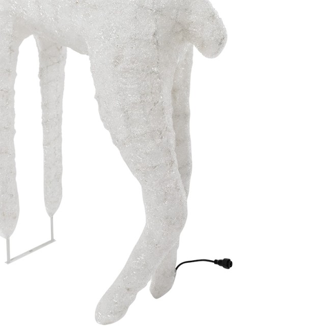 Акриловая светодиодная фигура Олень мама 115х155 см, 1900 светодиодов, IP65 понижающий трансформатор в комплекте, NEON-NIGHT