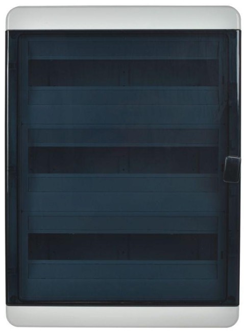 Корпус КМПн-54 TEKFOR IP65 черн. прозр. дверь пластик. IEK TF5-KP72-N-54-65-K03-K02