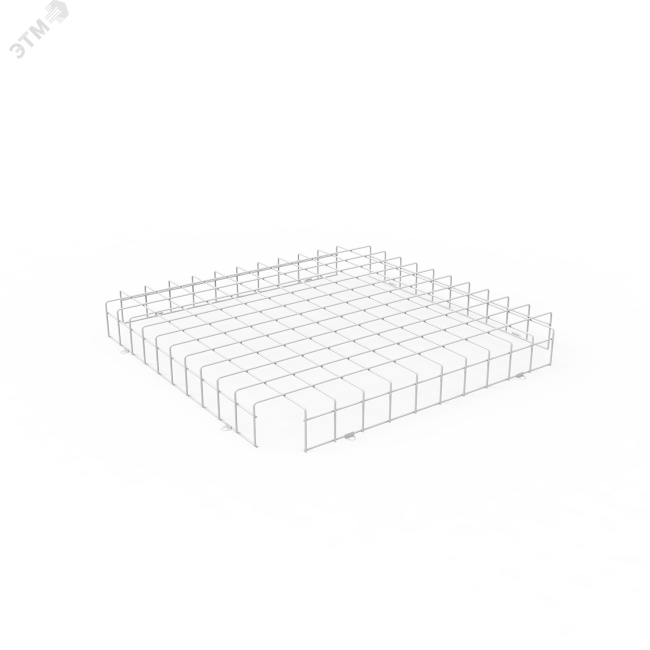 Решетка защитная для светильника ЛПО/ДПО 660х230х96 мм