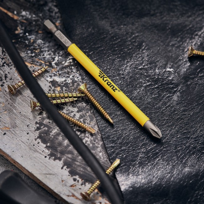 Бита для шуруповерта PH2х110 мм (1 шт./уп.) Kranz Бита для шуруповерта PH2х110 мм (1 шт./уп.) Kranz