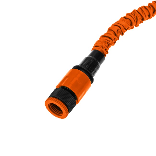 Набор поливочный, растягивающийся шланг 45 м, пистолет 7 режимов, соединитель ЧЕТЫРЕ СЕЗОНА