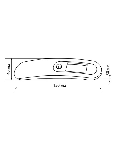 Безмен электронный "Этна 2", деление 0,01 кг, макс. вес 50 кг, подсветка дисплея, TDM Безмен электронный "Этна 2", деление 0,01 кг, макс. вес 50 кг, подсветка дисплея, TDM