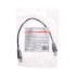 Патч-корд U/UTP, CAT 5e, RJ45-RJ45, 26AWG, LSZH, черный, 0,3м  REXANT