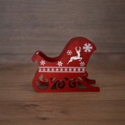 Деревянная фигурка Сани 11,5х7,5х9,5 см Деревянная фигурка Сани 11,5х7,5х9,5 см