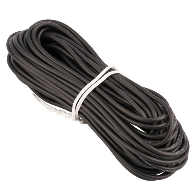 Провод автомобильный ПГВА/ПВАМ REXANT 1х1,50 мм черный, мини-бухта 10 метров