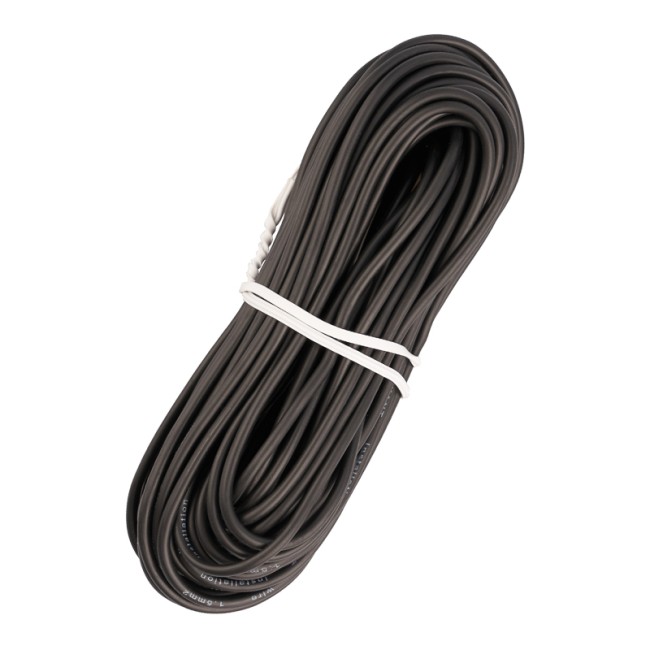 Провод автомобильный ПГВА/ПВАМ REXANT 1х1,50 мм черный, мини-бухта 10 метров