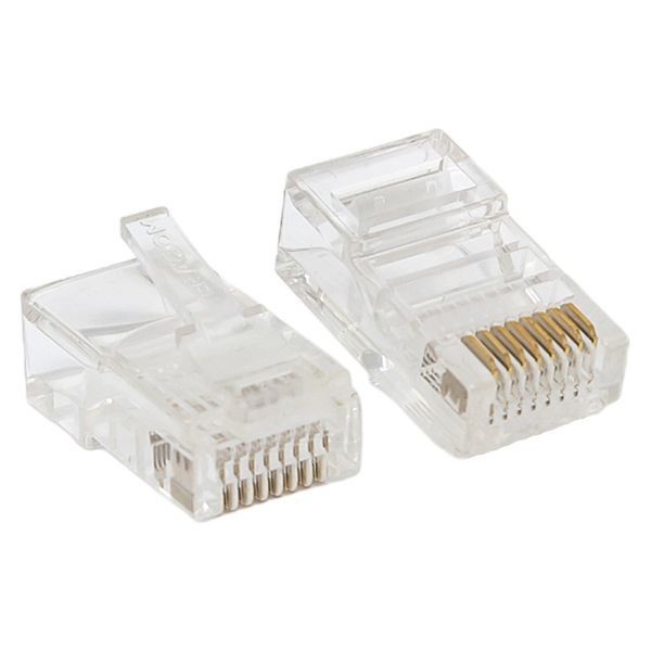 Коннектор RJ45 (8P8C) кат.5E неэкранир. 30мкд универс. (уп.50шт) TERACOM PRO EKF TRP-PLUG-5EUTP-50 Коннектор RJ45 (8P8C) кат.5E неэкранир. 30мкд универс. (уп.50шт) TERACOM PRO EKF TRP-PLUG-5EUTP-50