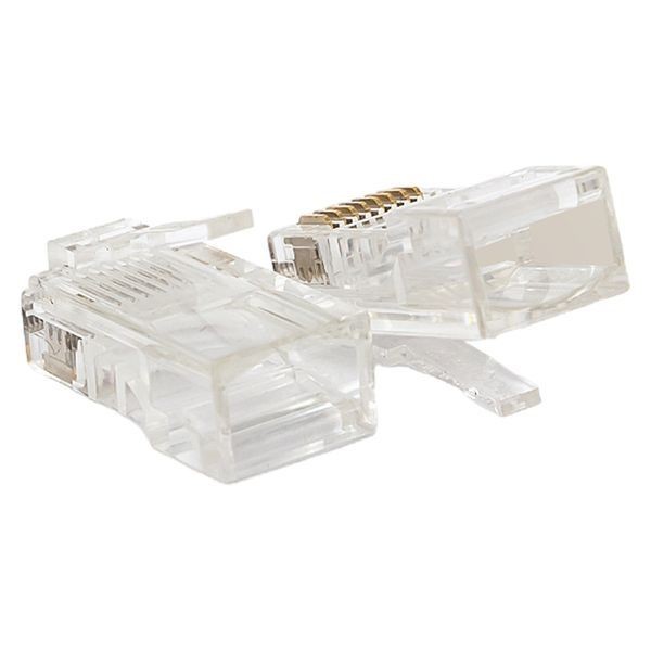 Коннектор RJ45 (8P8C) кат.5E неэкранир. 30мкд универс. (уп.50шт) TERACOM PRO EKF TRP-PLUG-5EUTP-50 Коннектор RJ45 (8P8C) кат.5E неэкранир. 30мкд универс. (уп.50шт) TERACOM PRO EKF TRP-PLUG-5EUTP-50