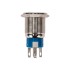 Кнопка антивандальная Ø19 12В(LED) Фикс (5с) OFF-ON/ON-OFF подсв/красная REXANT