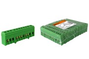 Шина "N" нулевая в зеленом изоляторе на DIN-рейку 6x9мм 12 групп TDM Шина "N" нулевая в зеленом изоляторе на DIN-рейку 6x9мм 12 групп TDM