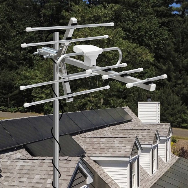 ТВ антенна наружная «Активная» для цифрового ТВ DVB-T2, RX-411 REXANT ТВ антенна наружная «Активная» для цифрового ТВ DVB-T2, RX-411 REXANT