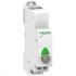 Кнопка управления iPB 1НО серый+зеленый индикатор