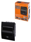 Бокс ЩРВ-П-6 модулей встраиваемый пластик IP41, Антрацит TDM Бокс ЩРВ-П-6 модулей встраиваемый пластик IP41, Антрацит TDM