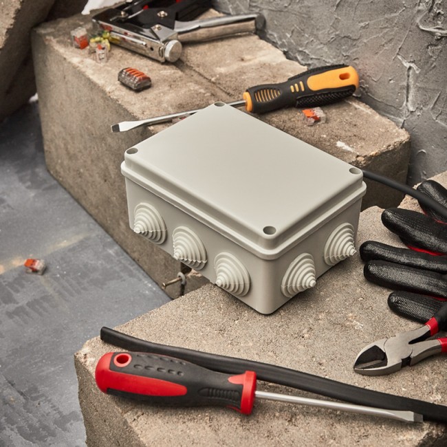 Коробка распаячная ОУ 150x110x70 мм, винт IP55 REXANT