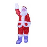 Акриловая светодиодная фигура Санта Клаус 210х75х60 см, IP65 понижающий трансформатор в комплекте NEON-NIGHT Акриловая светодиодная фигура Санта Клаус 210х75х60 см, IP65 понижающий трансформатор в комплекте NEON-NIGHT