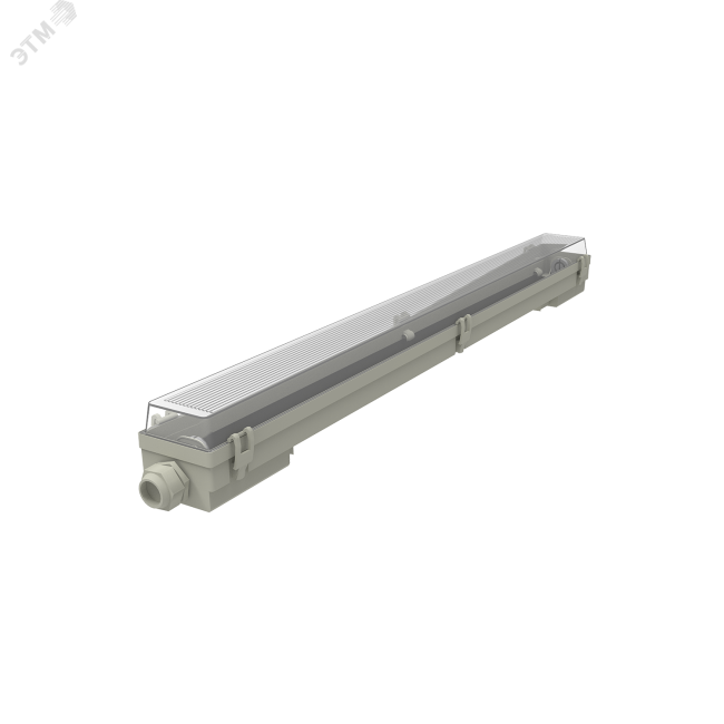 Светильник влагозащитный ДСП для светодиодных ламп СПП Т8 G13 1х600 мм 665х60х55 мм IP65 LITE Gauss