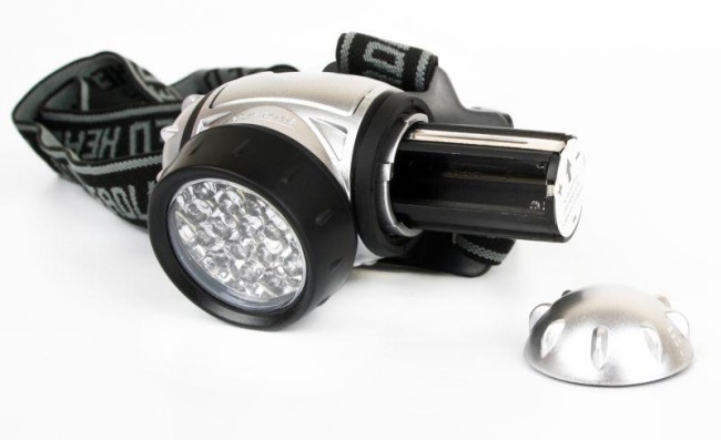 Фонарь налобный LED 5353 19LED 4 режима 3хR03 металлик Ultraflash 10262 Фонарь налобный LED 5353 19LED 4 режима 3хR03 металлик Ultraflash 10262