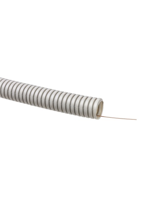 Труба гофрированная ПВХ d 25 с зондом (50 м) тяжелая TDM