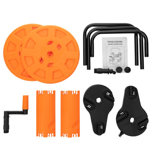 Катушка для шланга Mini 30 м, 1/2"  или 25 м 3/4 ЧЕТЫРЕ СЕЗОНА