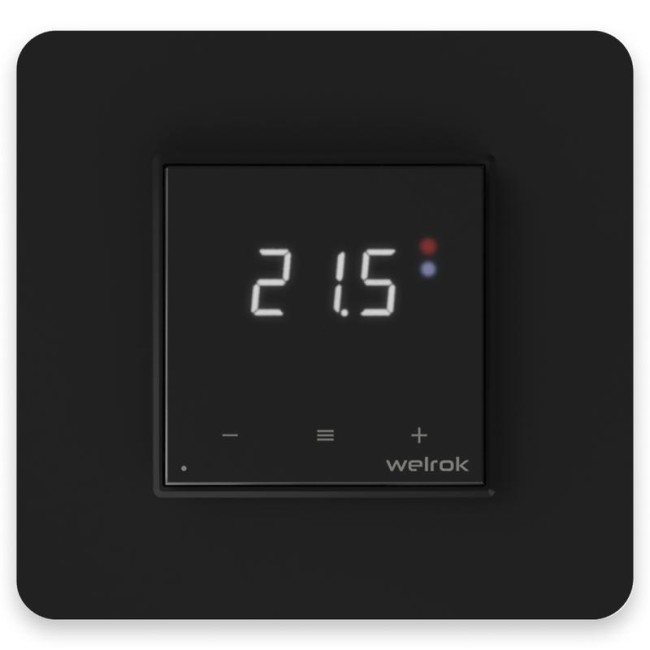 Терморегулятор для теплого пола с Wi-Fi оz bk Welrok 4660251140601 Терморегулятор для теплого пола с Wi-Fi оz bk Welrok 4660251140601