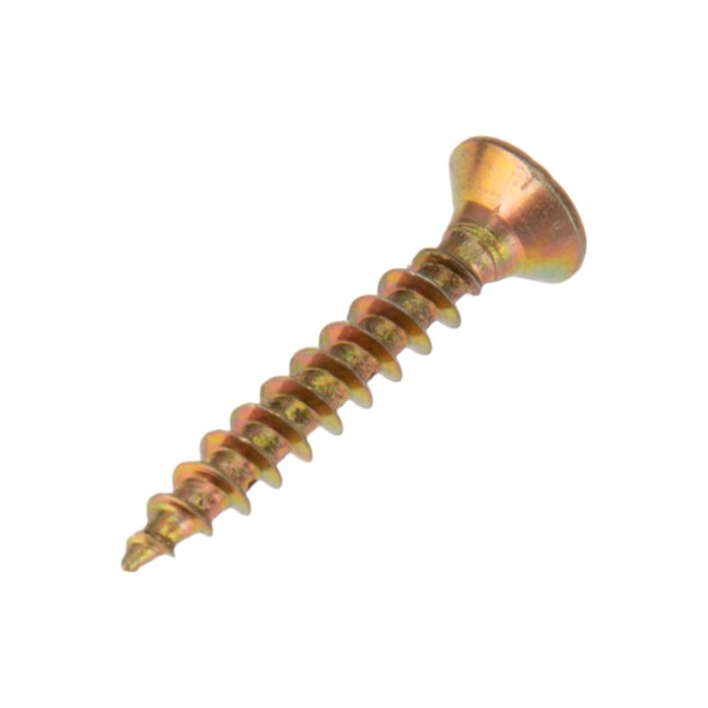 Саморез универсальный 3х20, желтый цинк, короб (200 шт/уп) KRANZ 