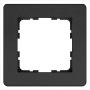 Рамка 1-м G-Flex антрацит Jasmart G1101B Рамка 1-м G-Flex антрацит Jasmart G1101B