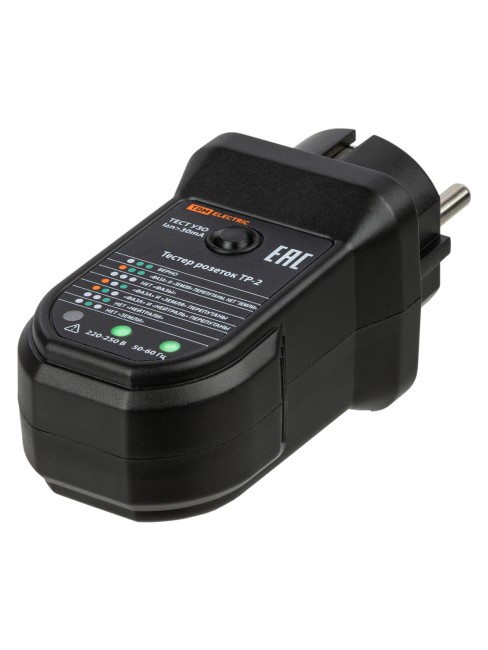 Тестер розеток и УЗО ТР-2 TDM