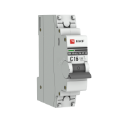 Выключатель автоматический однополюсный 10А С ВА47-63 4.5кА PROxima