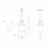Тумблер 250V 3А (3c) ON-OFF-ON однополюсный Micro (MTS-103) REXANT