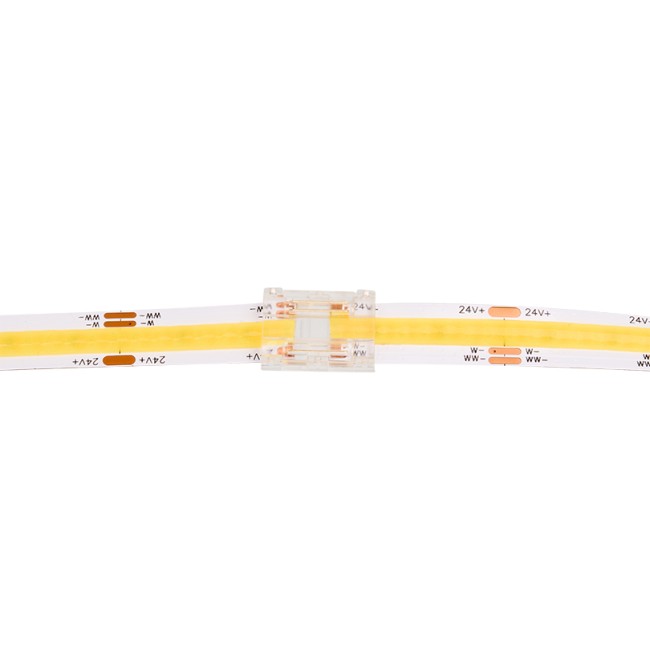 Коннектор WOLTA WLS-3PIN-CCT-COB-10MM-I последовательный для ленты COB CCT шириной 10мм, комплект 3шт.