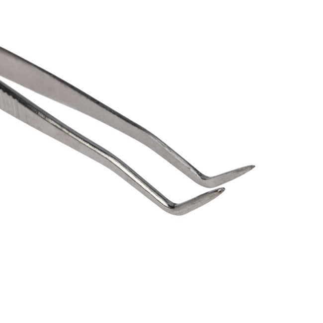 Пинцет изогнутый, узкий, рифленый 160мм REXANT Пинцет изогнутый, узкий, рифленый 160мм REXANT