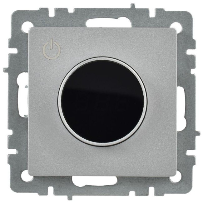 Термостат электронный с индик. BRITE СП IP20 ТС10-1-БрА механизм алюм. IEK BR-RT11-K47