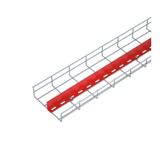 Разделитель для лотка H=50мм L3000 сталь 0.55мм RL50-3000 КМ LO0444