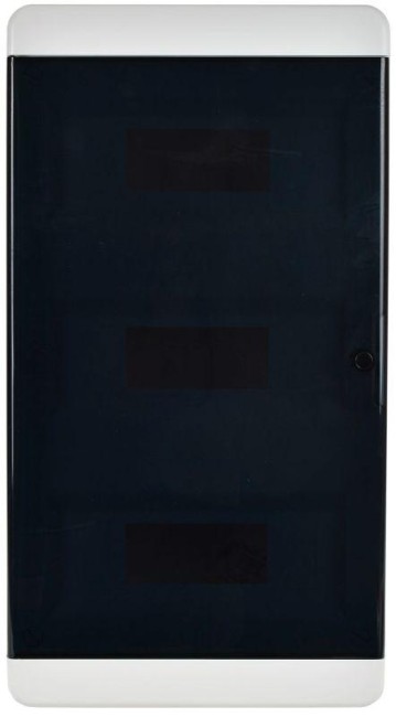Корпус ЩРВ-П-36 TEKFOR IP41 черн. прозр. дверь пластик. IEK TF5-KP12-V-36-41-K01-K03