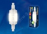 Лампа светодиодная LED 6вт 175-250в R7s 450Лм 3000K прозрачная