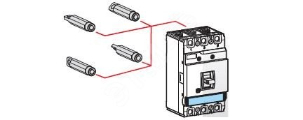 Расширители выводов AV POWER-3 для заднего подключения F 500-600А Расширители выводов AV POWER-3 для заднего подключения F 500-600А